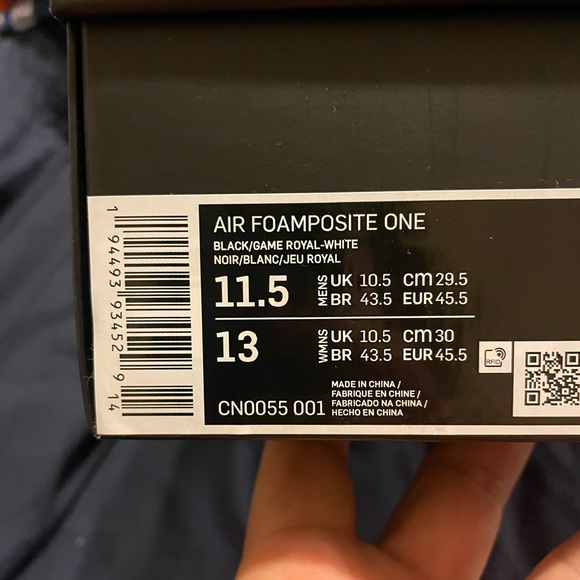 Men’s Nike foamposite size 11.5 - Picture 3 of 5